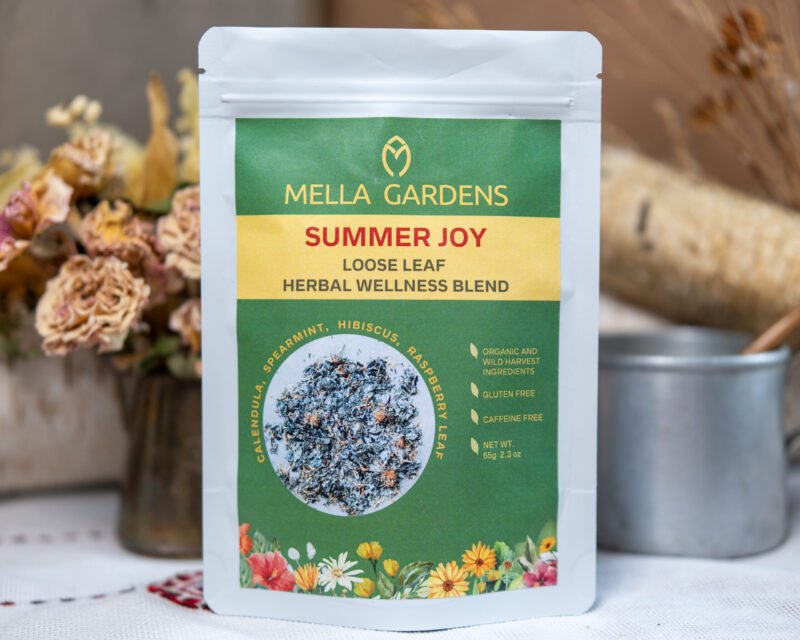 Summer Joy Loose Leaf Herbal Wellness Tea Blend