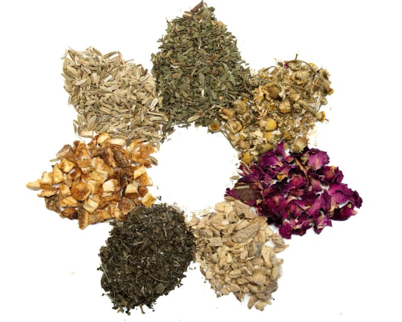 Digestive Aid Loose Leaf Herbal Wellness Tea Blend - Image 2