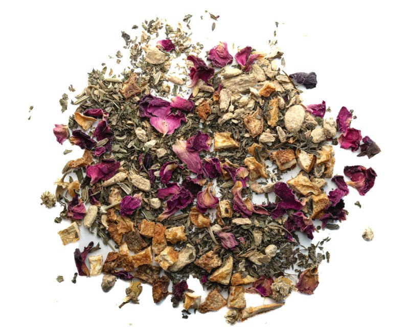 Digestive Aid Loose Leaf Herbal Wellness Tea Blend - Image 3